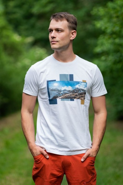 Pánské bavlněné triko | Tee Skyline M