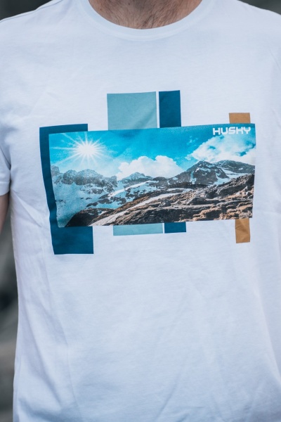 Pánské bavlněné triko | Tee Skyline M