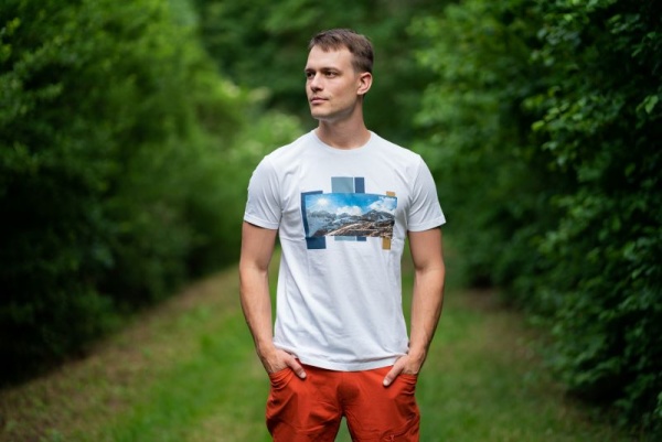Pánské bavlněné triko | Tee Skyline M