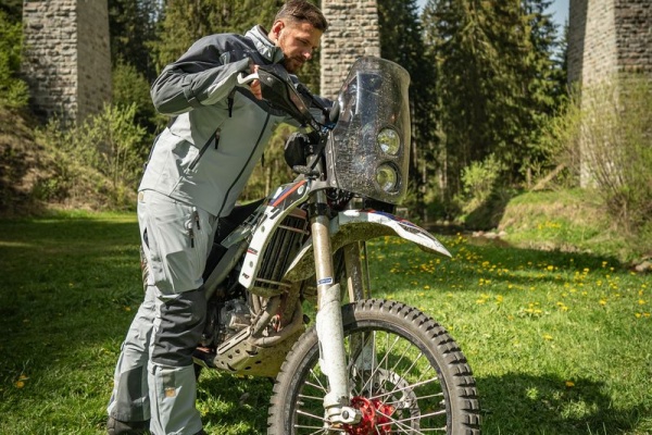Pánské motorkářské kalhoty