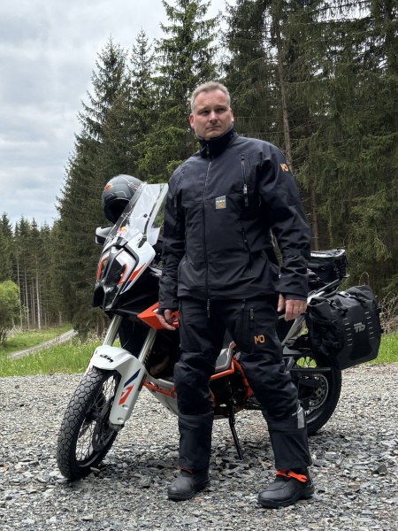 Pánské motorkářské kalhoty