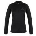 Active Winter thermal underwear T-shirt - Tromi Zip L – black