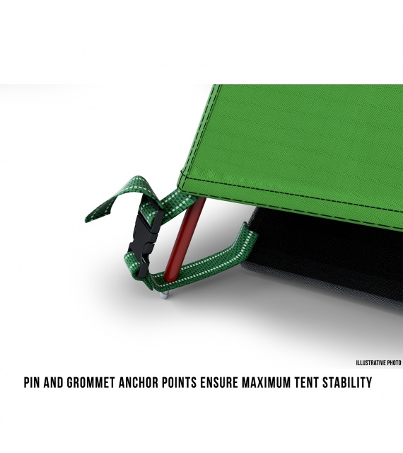 Ultralight tent for 2 people - Sawaj Ultra 2 - green | HUSKY OUTDOOR